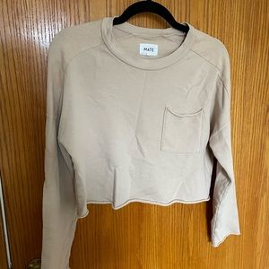 Mate the Label crop sweatshirt